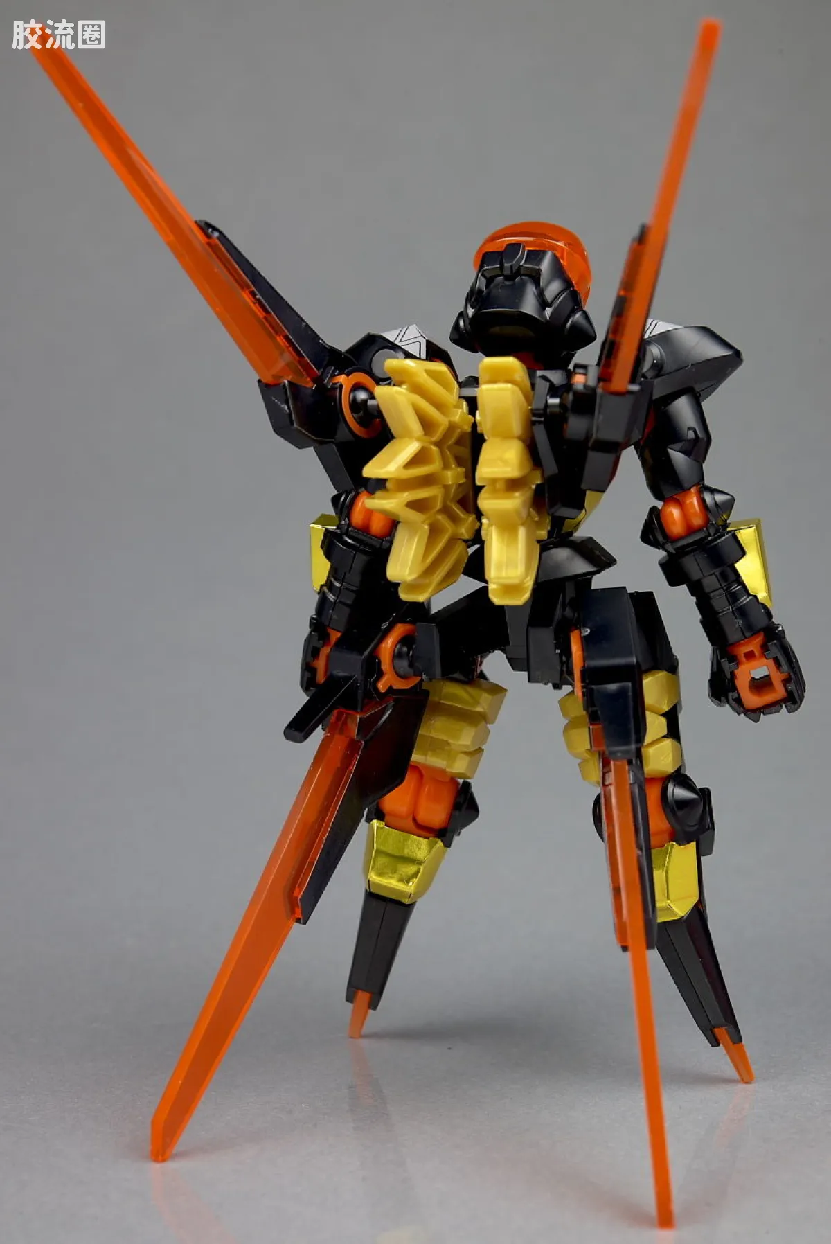 万代纸箱战机系列拼装模型 普通版 053 LBX D-Ezeldee - 图片