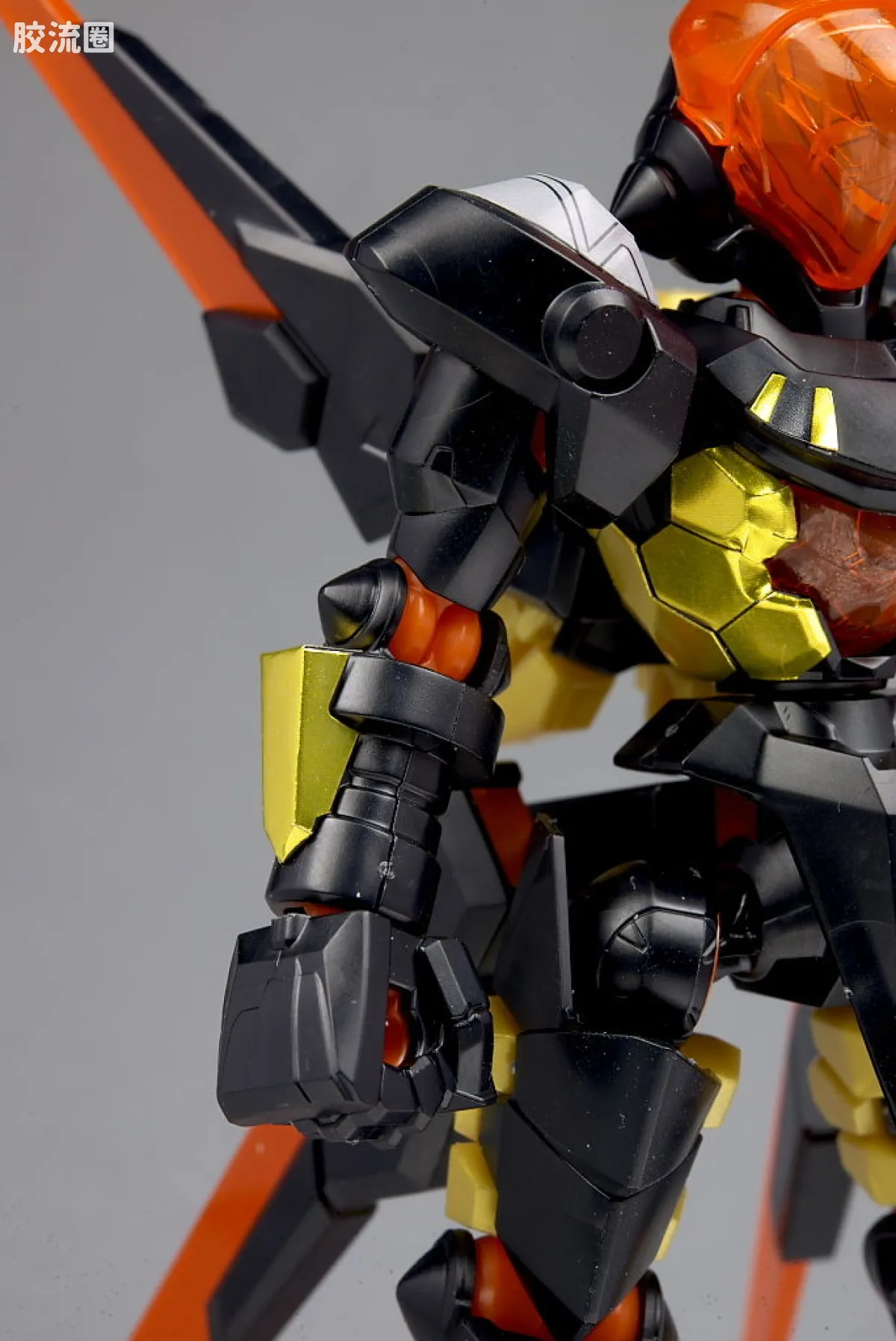 万代纸箱战机系列拼装模型 普通版 053 LBX D-Ezeldee - 图片