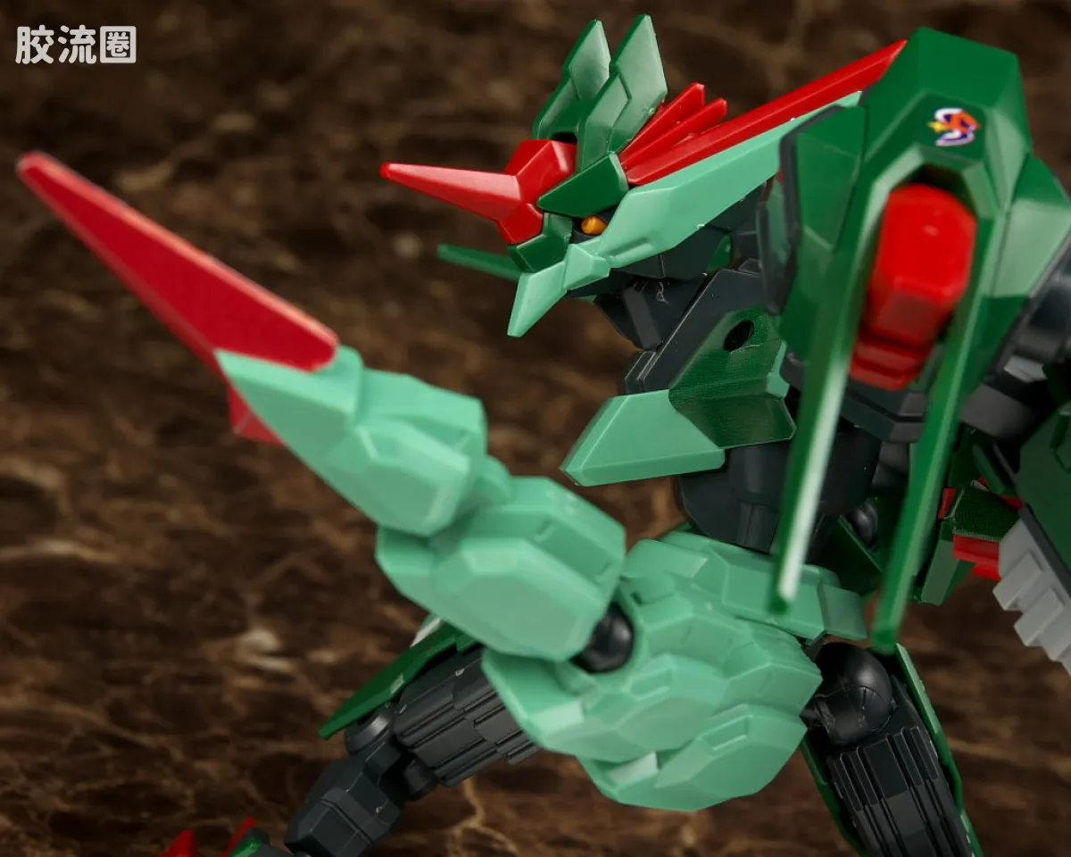 万代纸箱战机系列拼装模型 普通版 048 LBX 特莱梵 - 图片