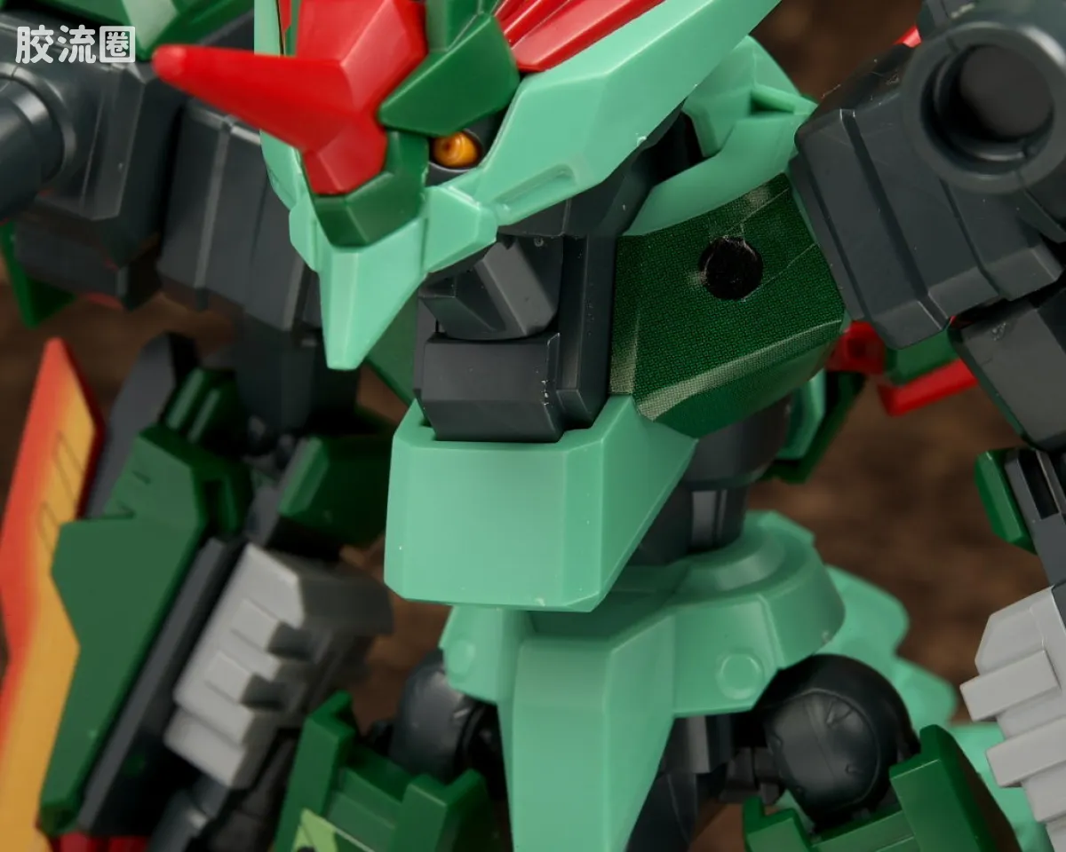 万代纸箱战机系列拼装模型 普通版 048 LBX 特莱梵 - 图片