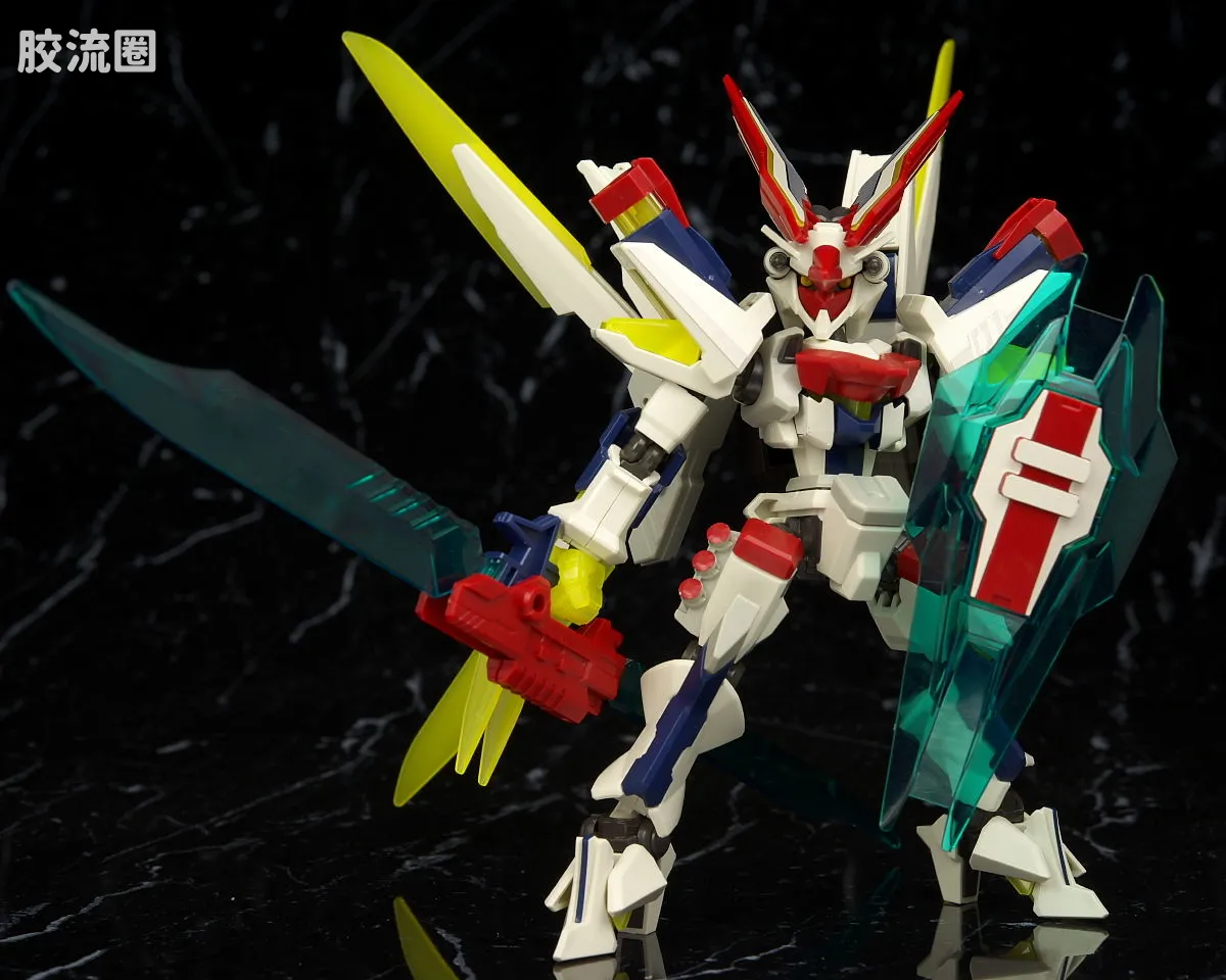 万代纸箱战机系列拼装模型 普通版 049 LBX 多特布拉斯莱萨 - 图片