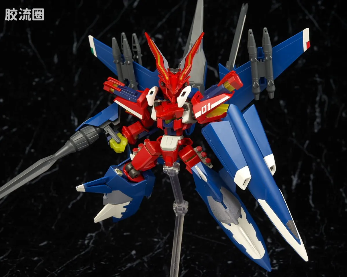 万代纸箱战机系列拼装模型 普通版 052 LBX 多特布拉斯莱萨(飞行装备) - 图片