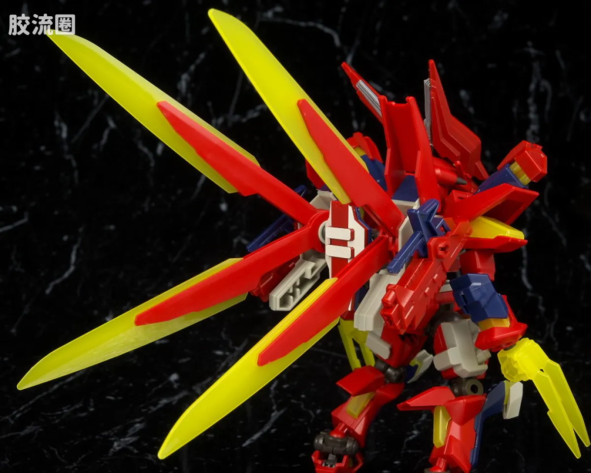 万代纸箱战机系列拼装模型 普通版 052 LBX 多特布拉斯莱萨(飞行装备) - 图片