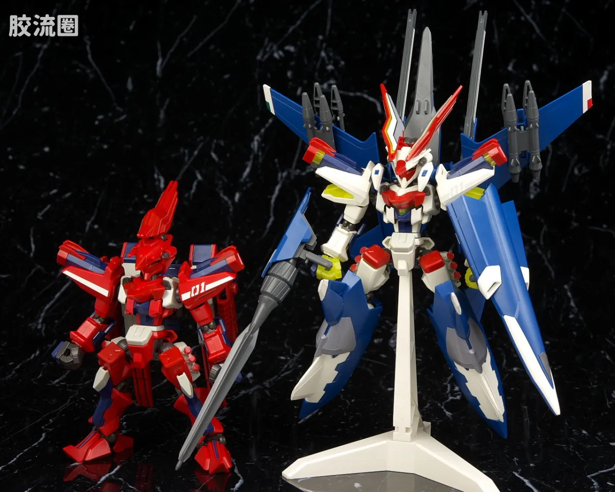 万代纸箱战机系列拼装模型 普通版 052 LBX 多特布拉斯莱萨(飞行装备) - 图片