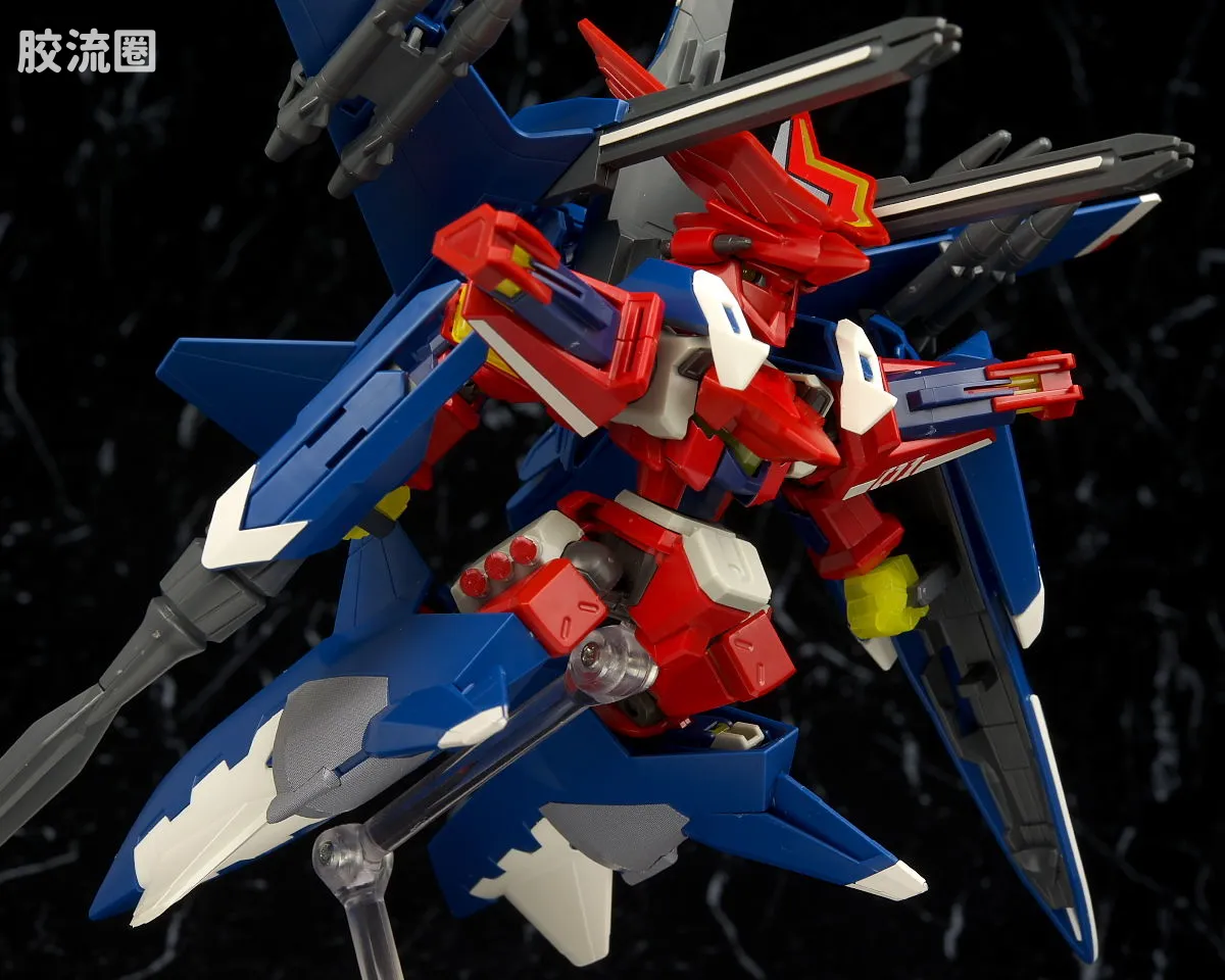 万代纸箱战机系列拼装模型 普通版 052 LBX 多特布拉斯莱萨(飞行装备) - 图片
