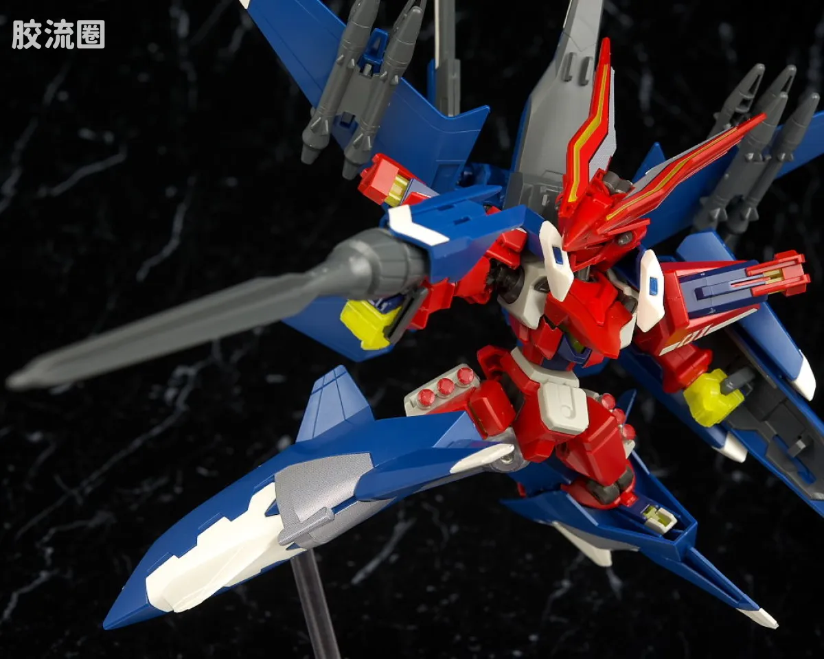 万代纸箱战机系列拼装模型 普通版 052 LBX 多特布拉斯莱萨(飞行装备) - 图片