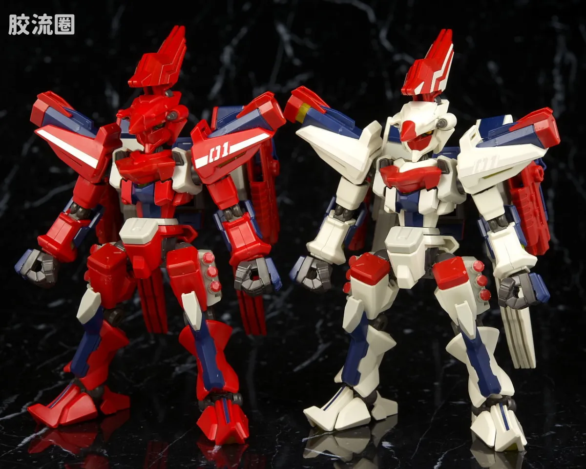 万代纸箱战机系列拼装模型 普通版 052 LBX 多特布拉斯莱萨(飞行装备) - 图片