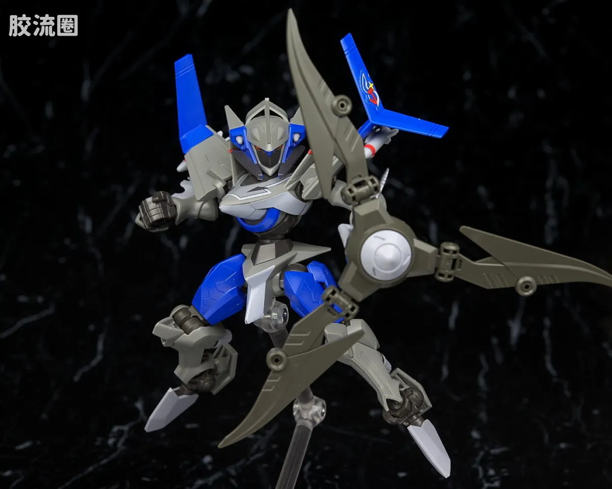 万代纸箱战机系列拼装模型 普通版 045 LBX 瓦尔・斯帕罗斯 - 图片