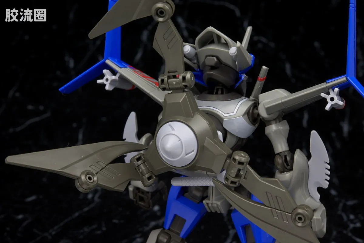 万代纸箱战机系列拼装模型 普通版 045 LBX 瓦尔・斯帕罗斯 - 图片