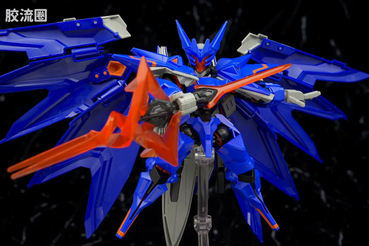 万代纸箱战机系列拼装模型 普通版 047 LBX 幻象 - 图片