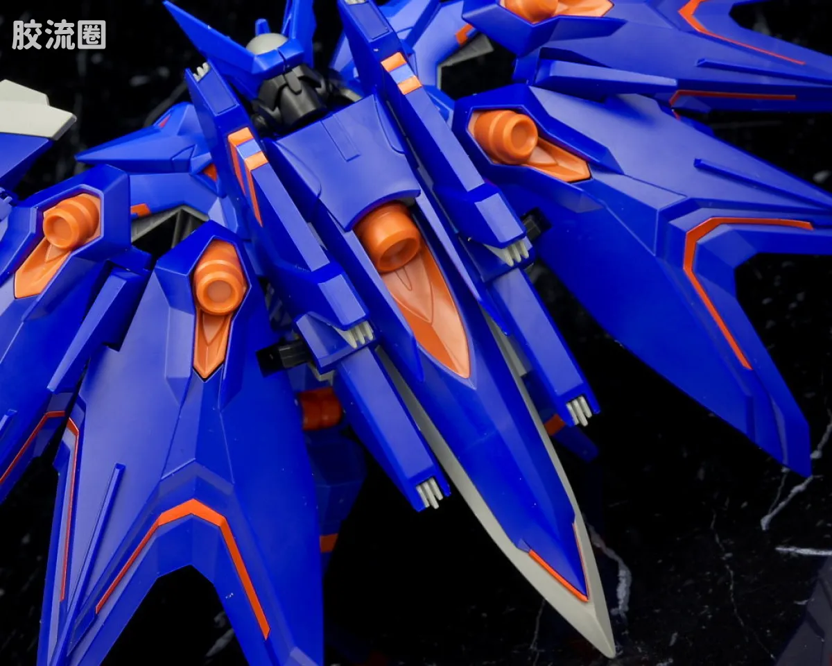 万代纸箱战机系列拼装模型 普通版 047 LBX 幻象 - 图片