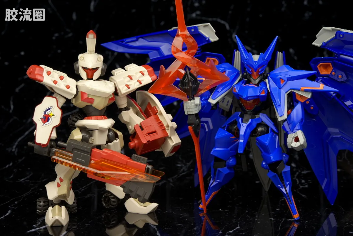 万代纸箱战机系列拼装模型 普通版 047 LBX 幻象 - 图片