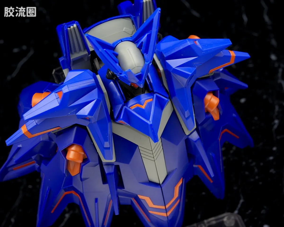 万代纸箱战机系列拼装模型 普通版 047 LBX 幻象 - 图片