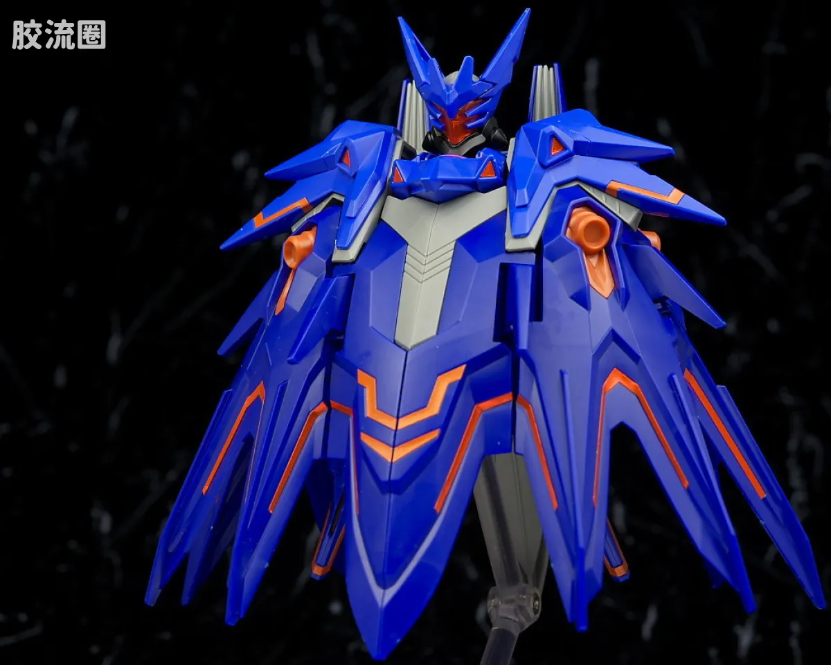万代纸箱战机系列拼装模型 普通版 047 LBX 幻象 - 图片