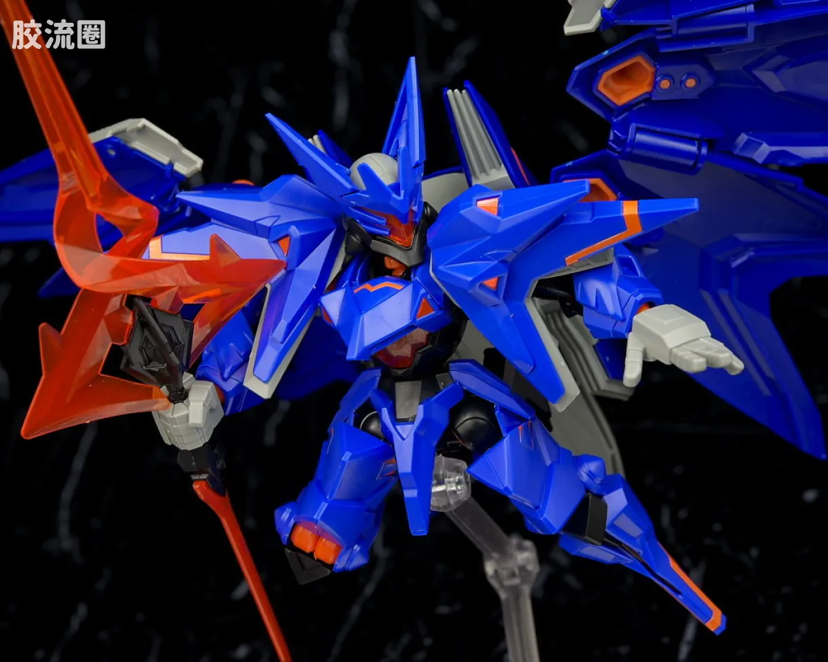 万代纸箱战机系列拼装模型 普通版 047 LBX 幻象 - 图片