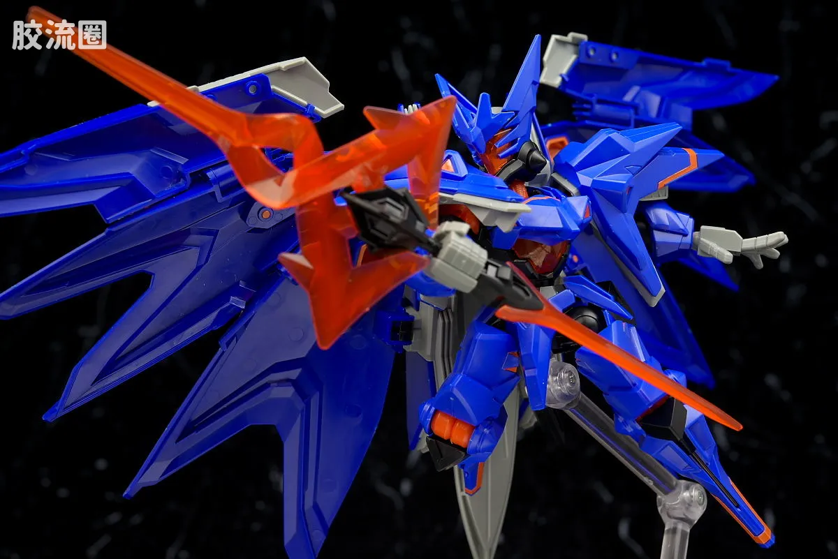 万代纸箱战机系列拼装模型 普通版 047 LBX 幻象 - 图片