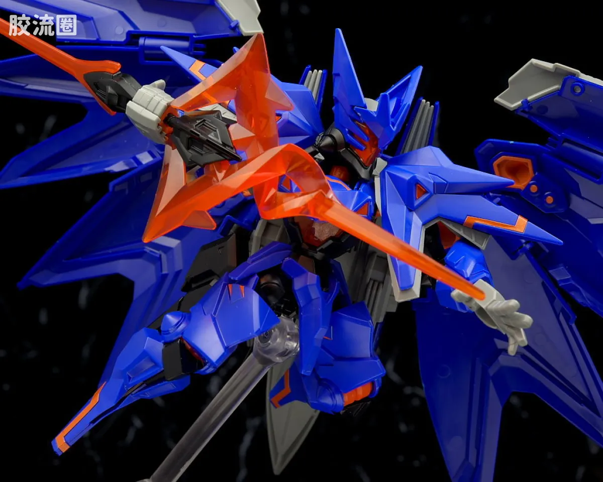 万代纸箱战机系列拼装模型 普通版 047 LBX 幻象 - 图片