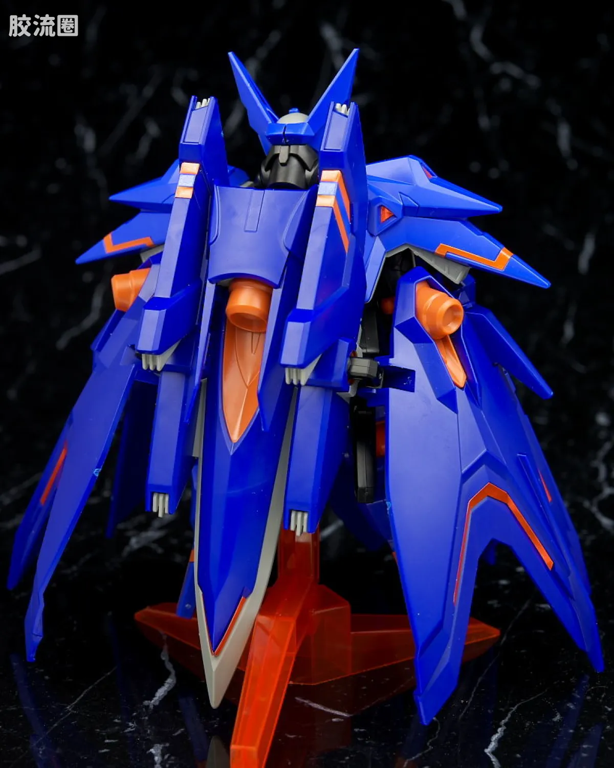 万代纸箱战机系列拼装模型 普通版 047 LBX 幻象 - 图片