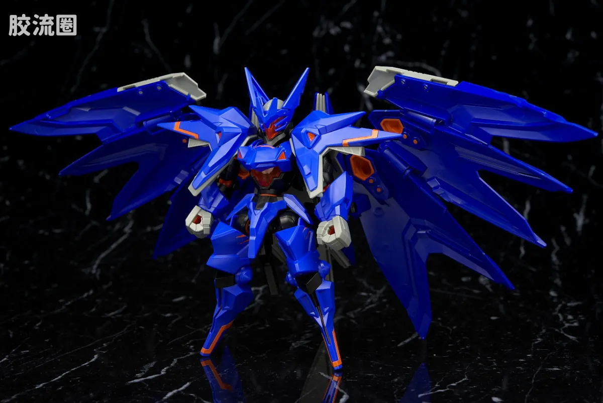 万代纸箱战机系列拼装模型 普通版 047 LBX 幻象 - 图片