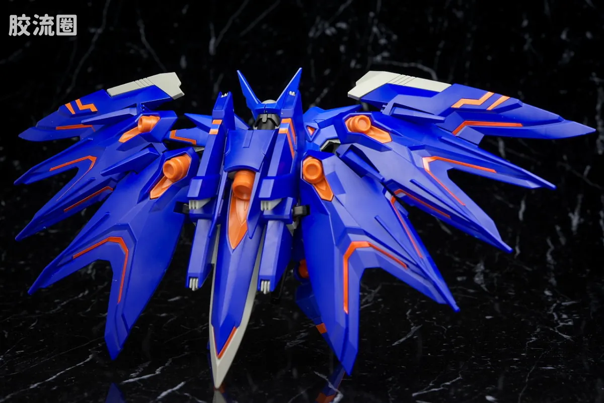 万代纸箱战机系列拼装模型 普通版 047 LBX 幻象 - 图片