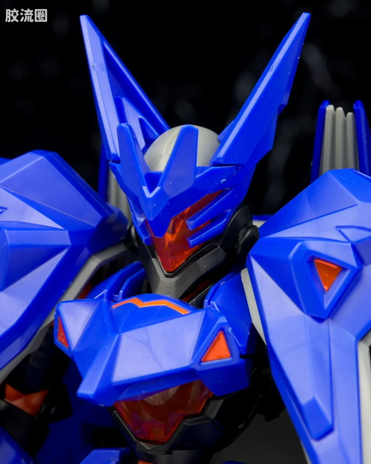 万代纸箱战机系列拼装模型 普通版 047 LBX 幻象 - 图片