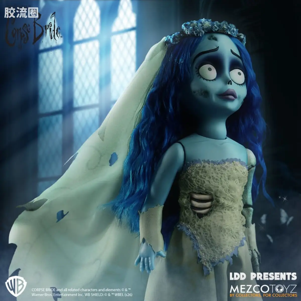 Mezco 娃娃系列 活死人娃娃系列 僵尸新娘：艾米丽 - 图片