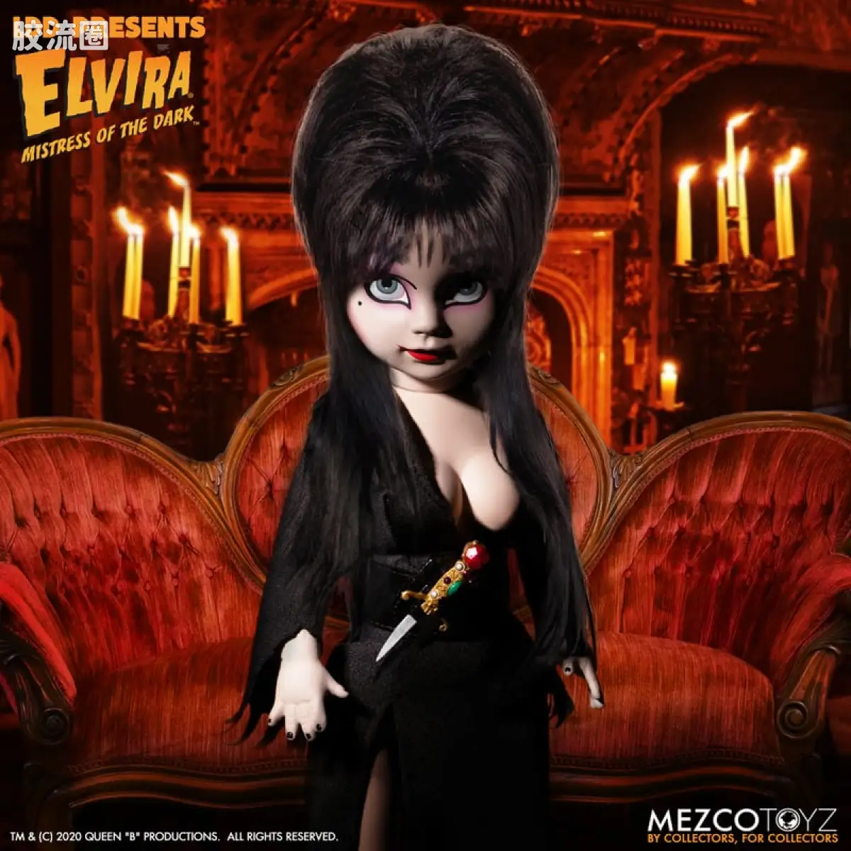 Mezco 娃娃系列 活死人娃娃系列 艾维拉惊魂 艾维拉 - 图片