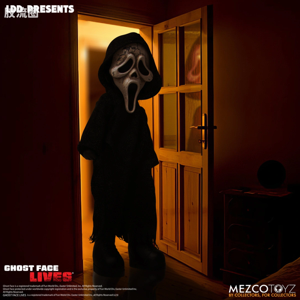 Mezco 娃娃系列 活死人娃娃系列 鬼脸 - 僵尸版 - 图片