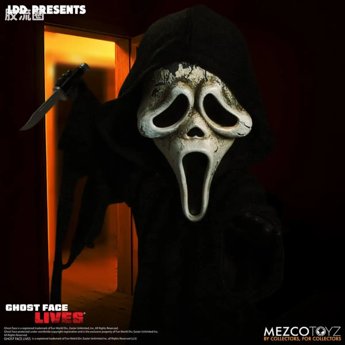 Mezco 娃娃系列 活死人娃娃系列 鬼脸 - 僵尸版 - 图片