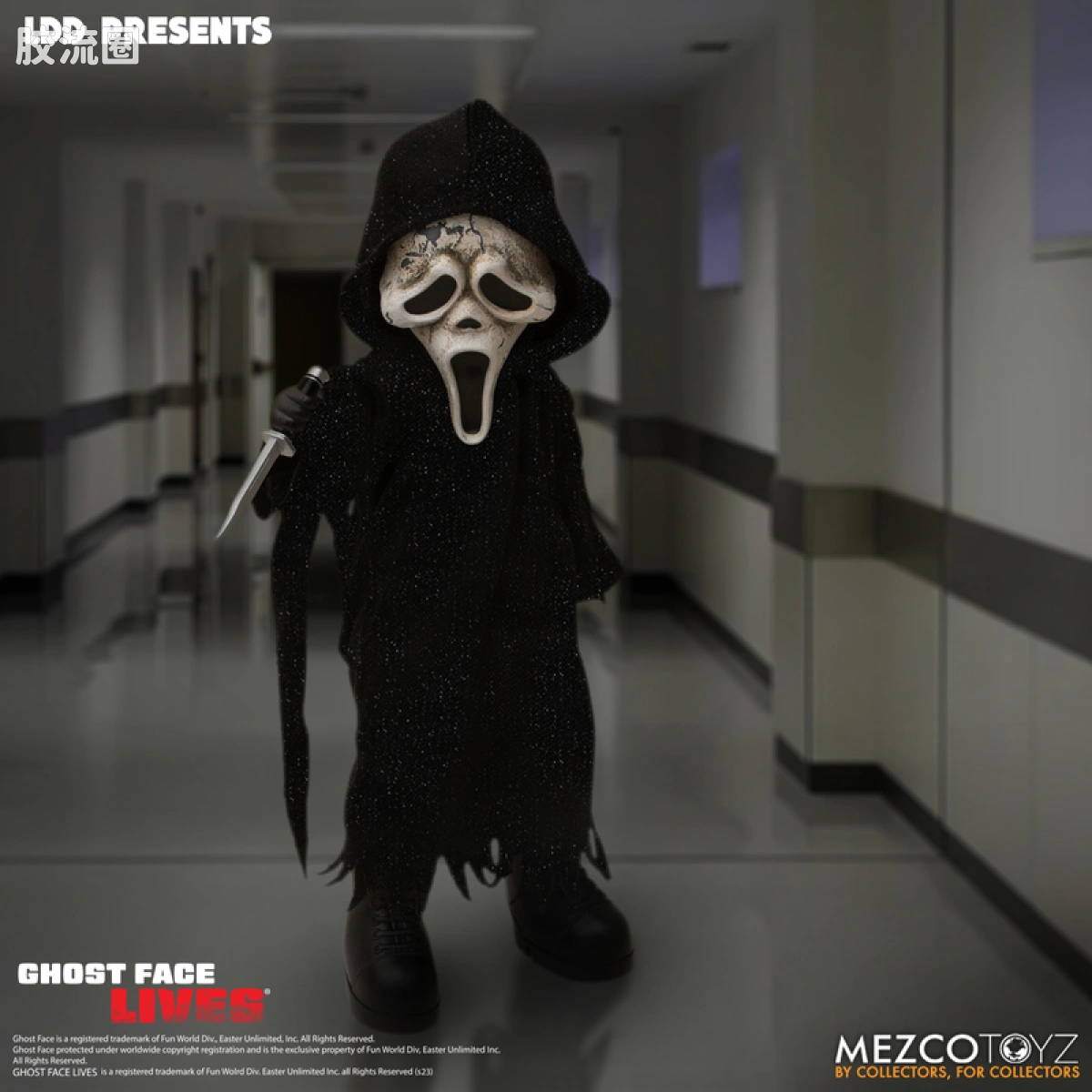 Mezco 娃娃系列 活死人娃娃系列 鬼脸 - 僵尸版 - 图片