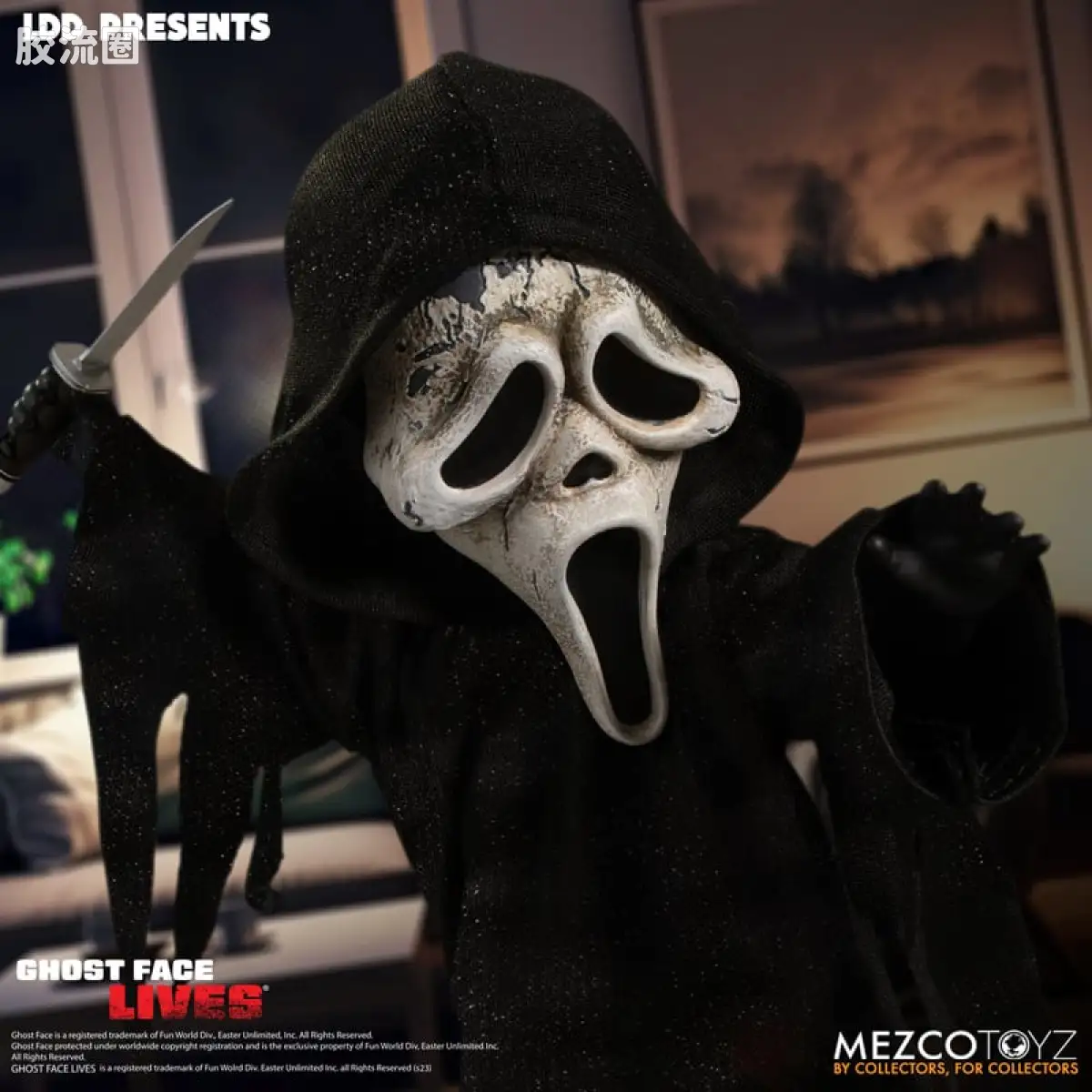 Mezco 娃娃系列 活死人娃娃系列 鬼脸 - 僵尸版 - 图片
