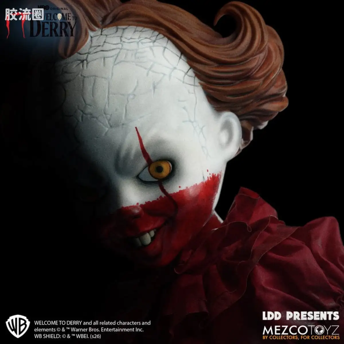 Mezco 娃娃系列 活死人娃娃系列 小丑回魂：欢迎来到德里 - 图片