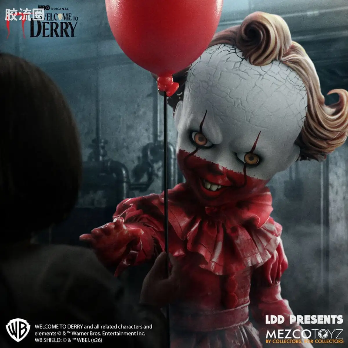 Mezco 娃娃系列 活死人娃娃系列 小丑回魂：欢迎来到德里 - 图片