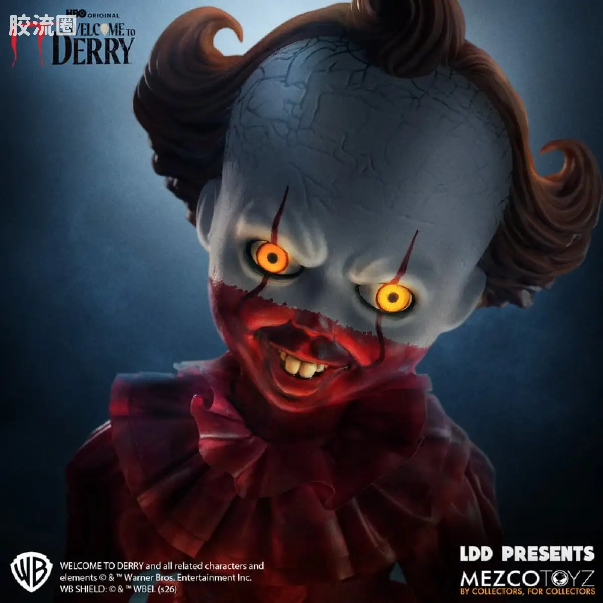 Mezco 娃娃系列 活死人娃娃系列 小丑回魂：欢迎来到德里 - 图片