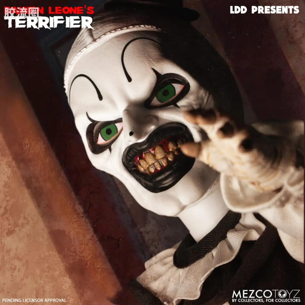 Mezco 娃娃系列 活死人娃娃系列 断魂小丑 小丑亚特 - 图片