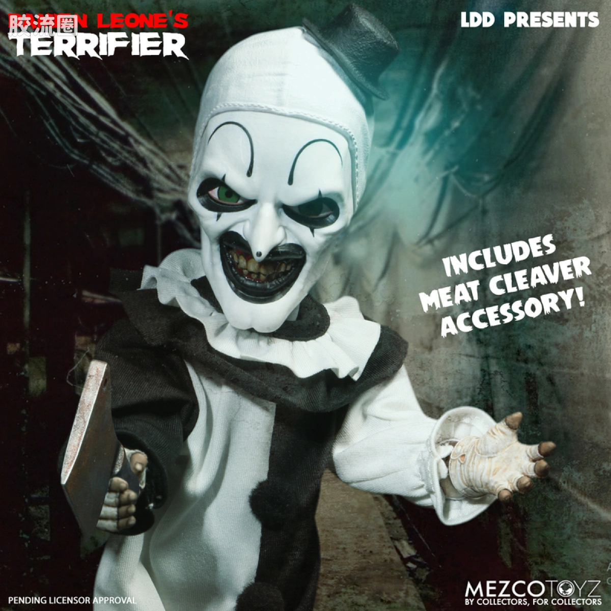 Mezco 娃娃系列 活死人娃娃系列 断魂小丑 小丑亚特 - 图片