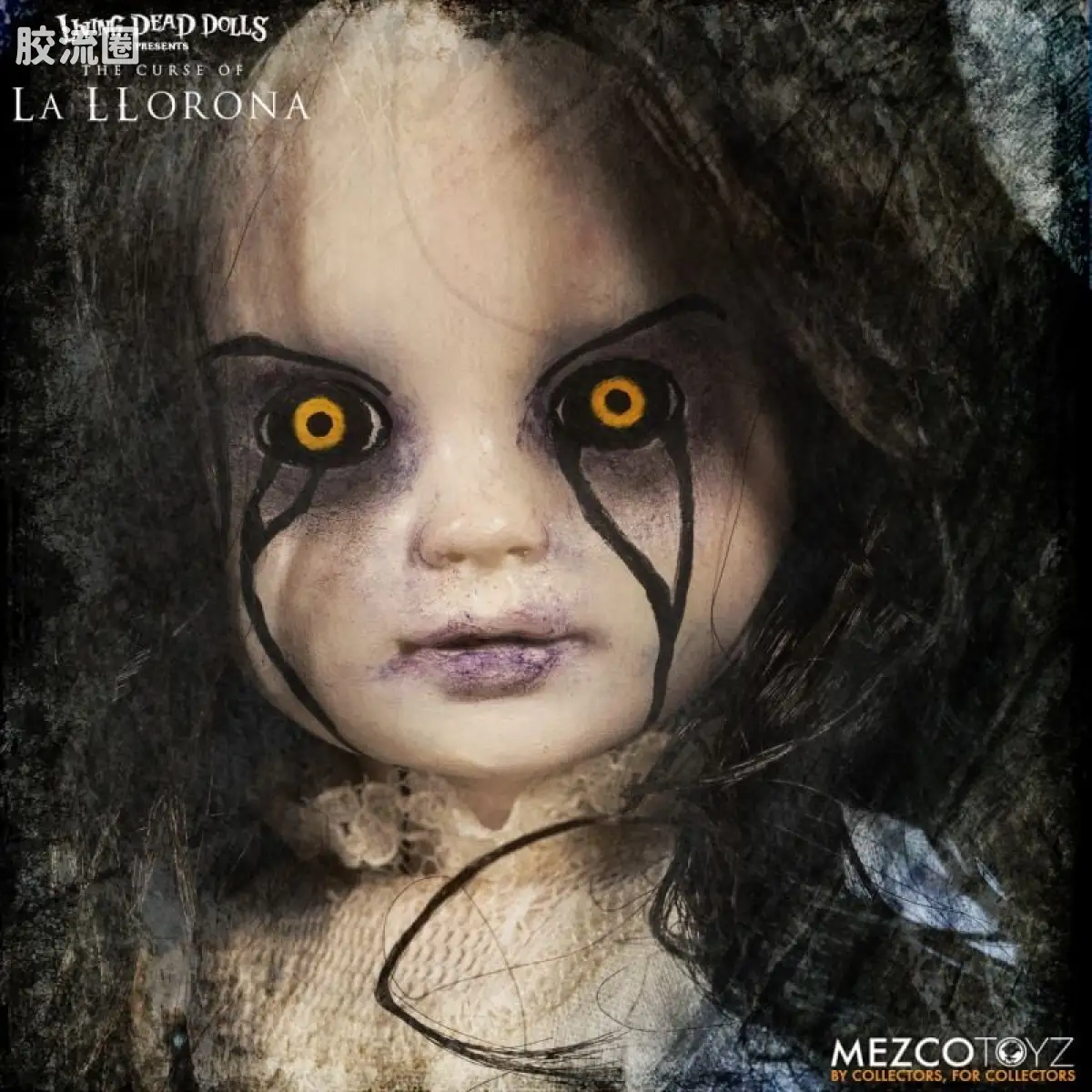 Mezco 娃娃系列 活死人娃娃系列 哭泣女人的诅咒：哭泣女 - 图片