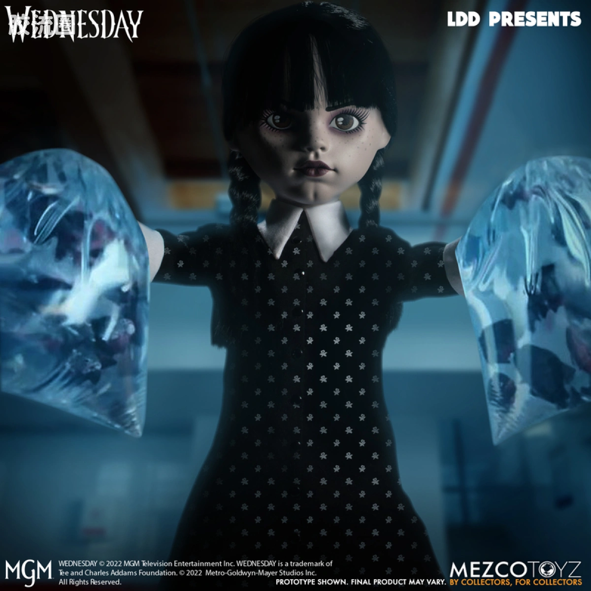 Mezco 娃娃系列 活死人娃娃系列 星期三 - 图片