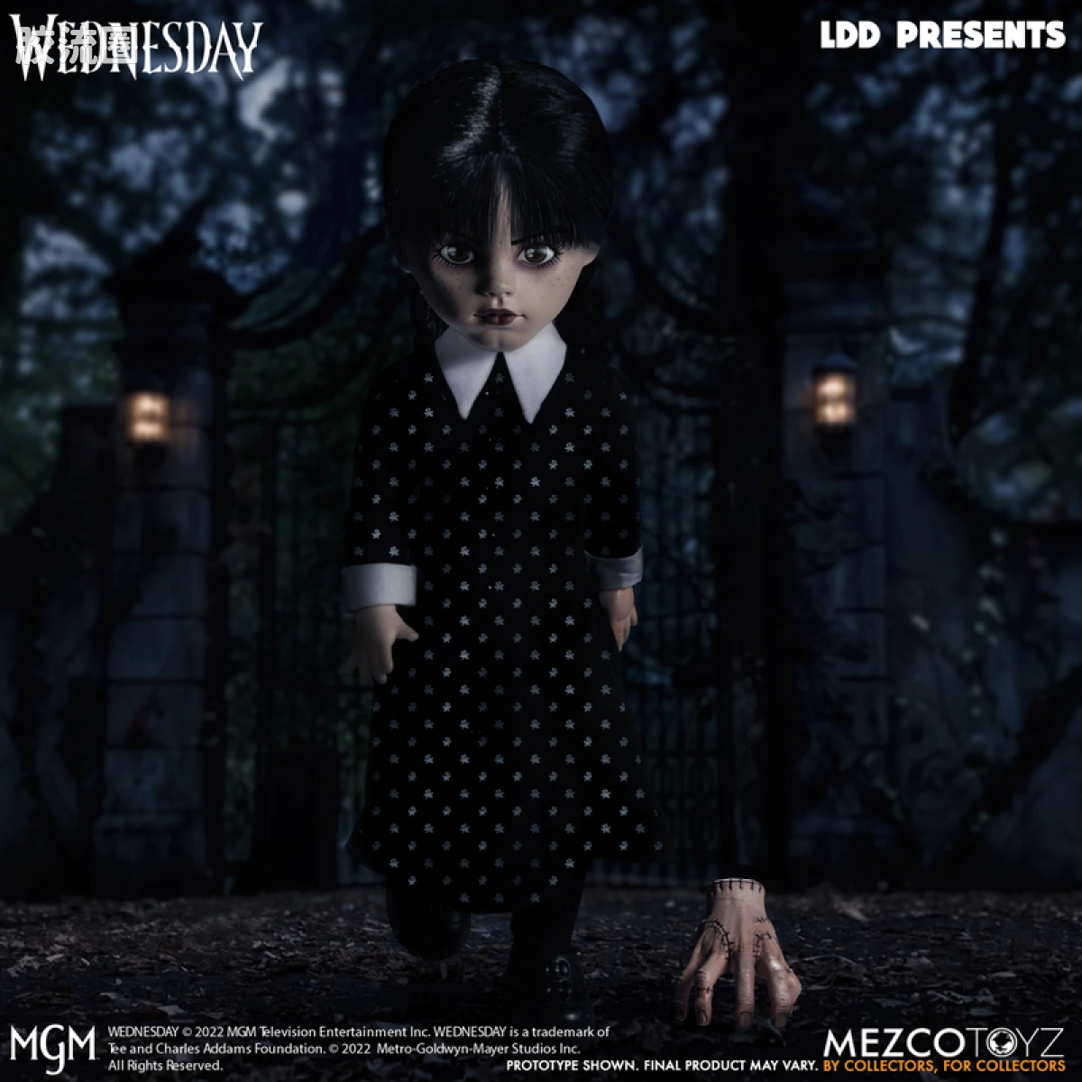 Mezco 娃娃系列 活死人娃娃系列 星期三 - 图片