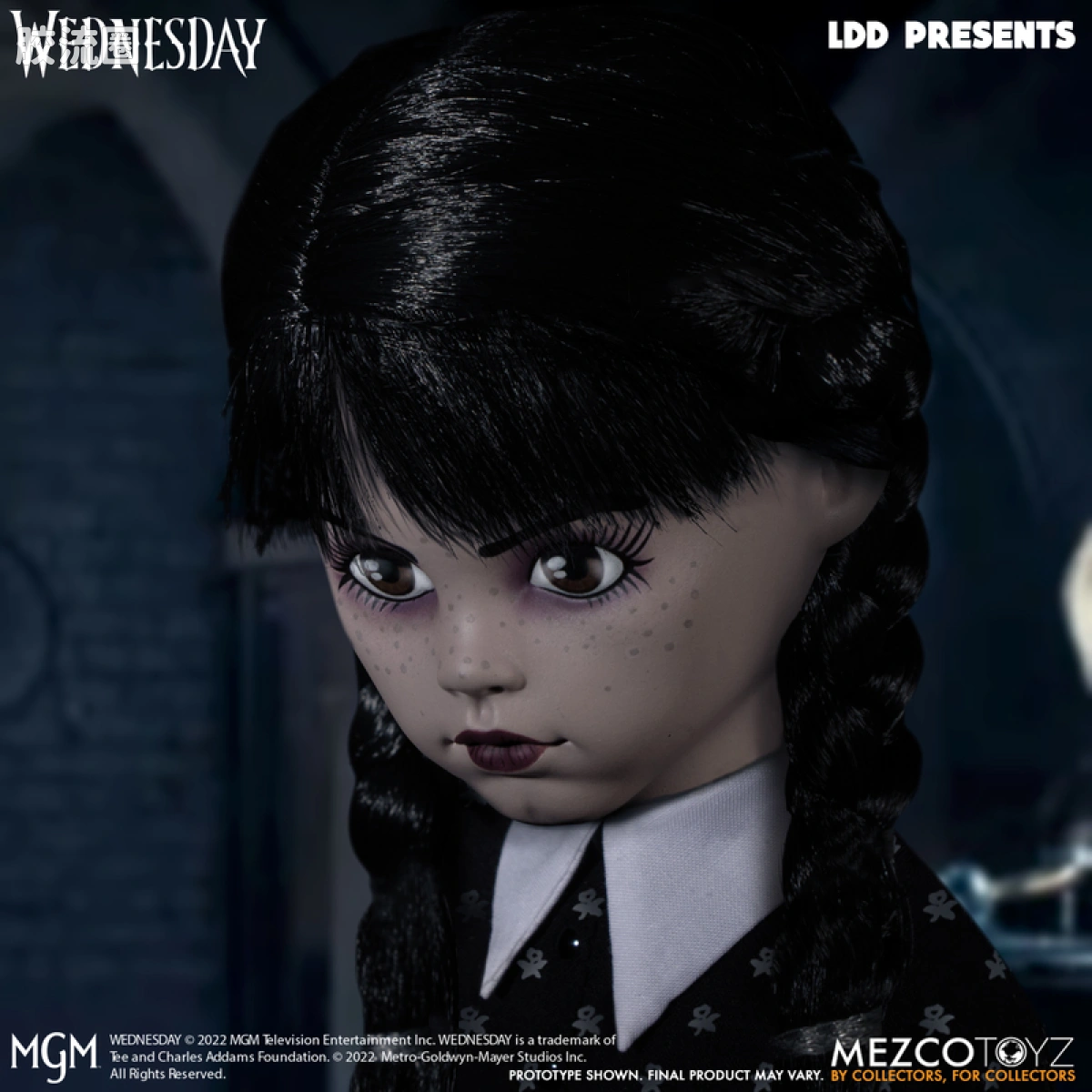 Mezco 娃娃系列 活死人娃娃系列 星期三 - 图片