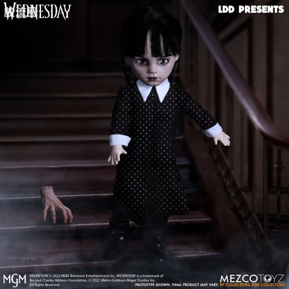 Mezco 娃娃系列 活死人娃娃系列 星期三 - 图片