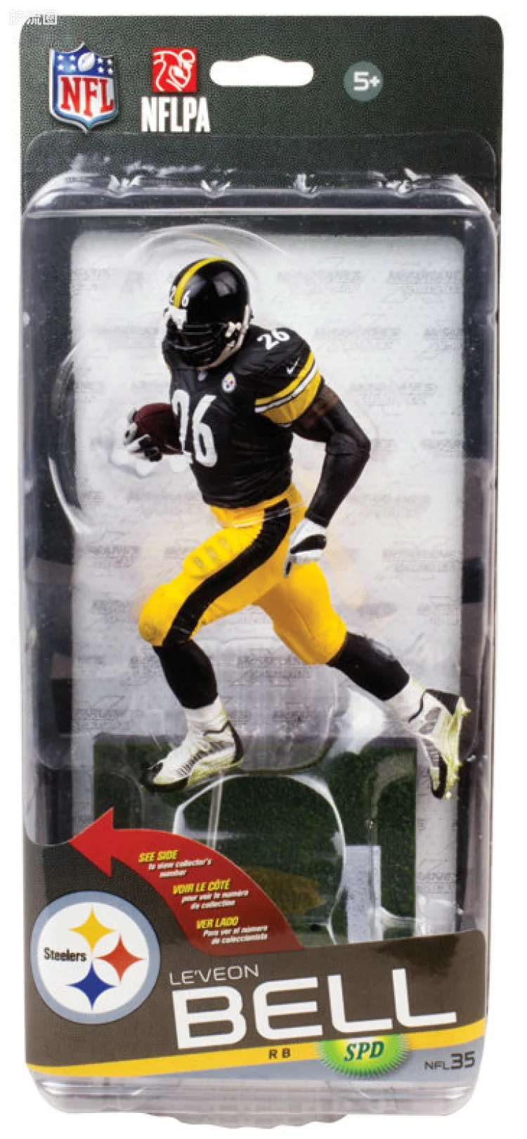 麦克法兰NFL美式足球系列玩具 第35代 LE’VEON BELL