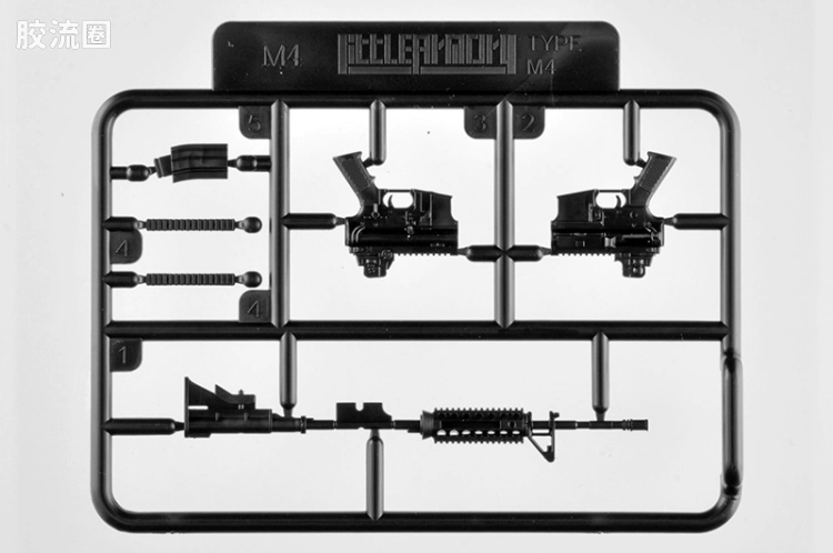 LITTLE ARMORY 系列 LABC系列 LABC01 M4突击步枪 - 图片