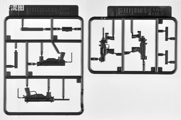 LITTLE ARMORY 系列 LABC系列 LABC03 M3A1冲锋枪&9mm冲锋手枪 - 图片