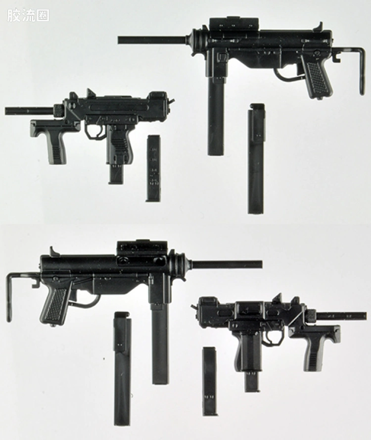LITTLE ARMORY 系列 LABC系列 LABC03 M3A1冲锋枪&9mm冲锋手枪 - 图片