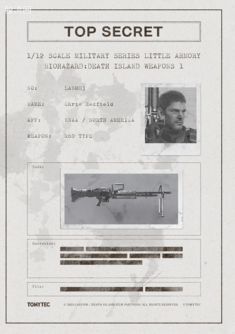 LITTLE ARMORY 系列 LABH系列 LABH03 生化危机:死亡岛 武器1 - 图片