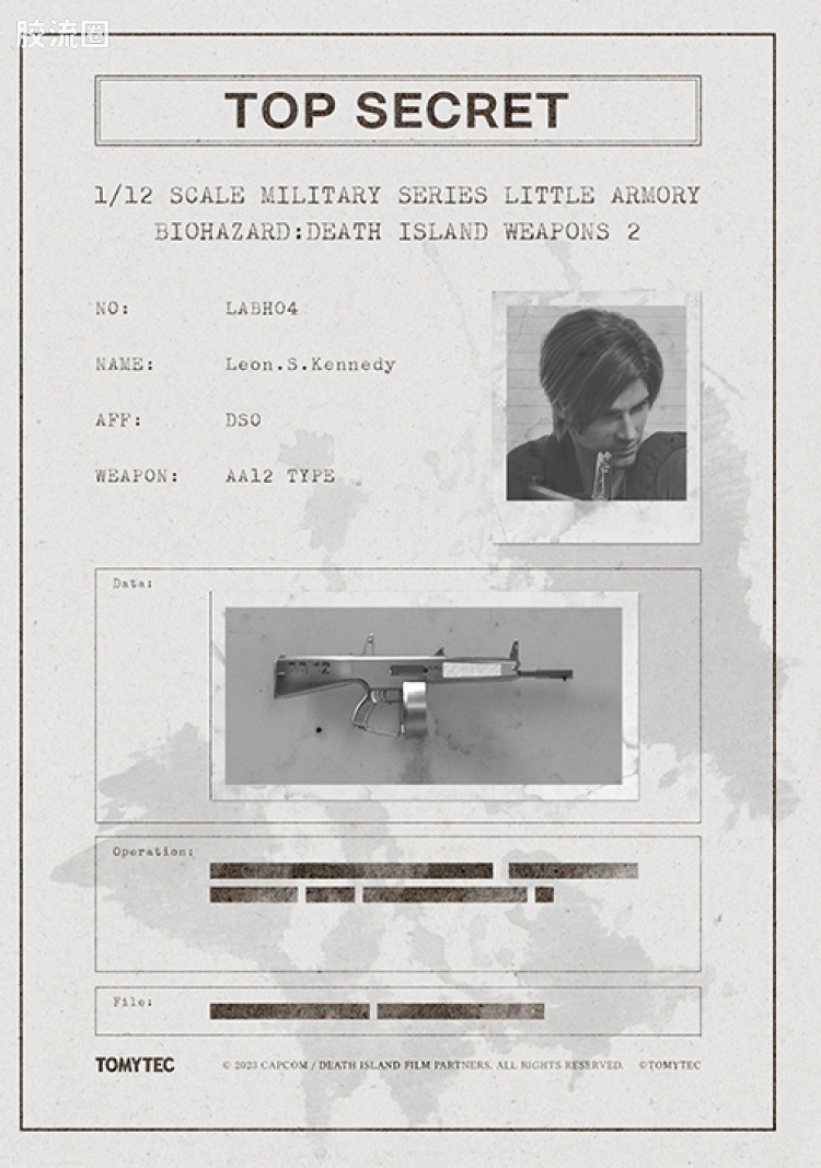 LITTLE ARMORY 系列 LABH系列 LABH04 生化危机:死亡岛 武器2 - 图片