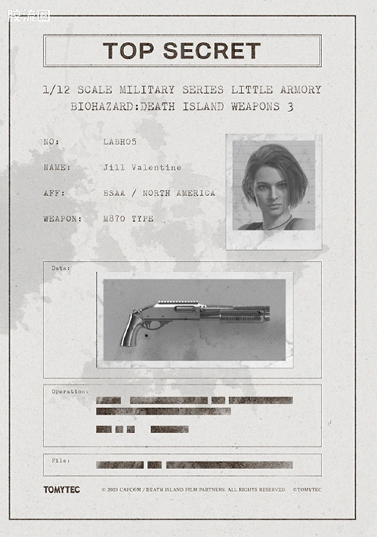 LITTLE ARMORY 系列 LABH系列 LABH05 <生化危机:死亡岛> 武器3 - 图片