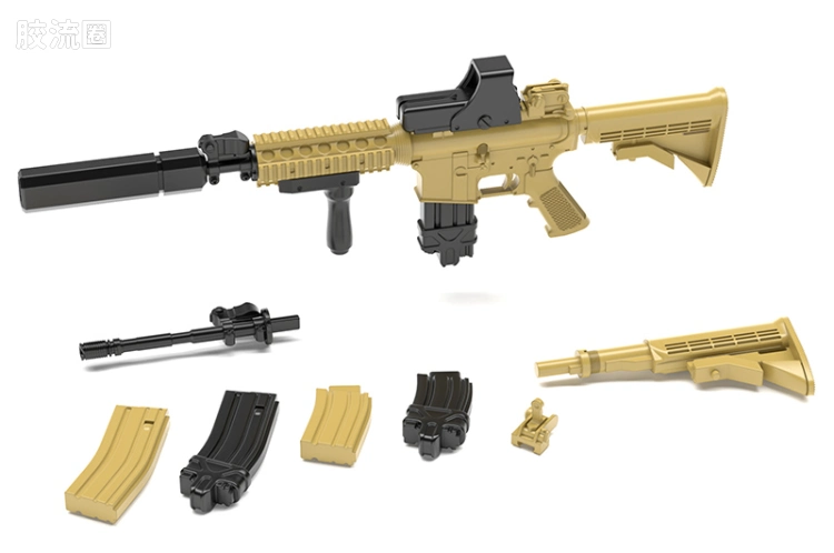 LITTLE ARMORY 系列 LITTLE ARMORY Doll Frontline系列 LADF21 M4A1突击步枪 - 图片