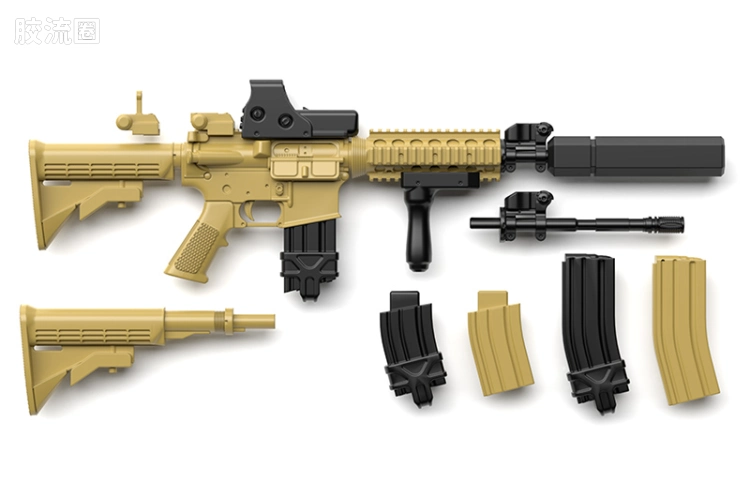 LITTLE ARMORY 系列 LITTLE ARMORY Doll Frontline系列 LADF21 M4A1突击步枪 - 图片